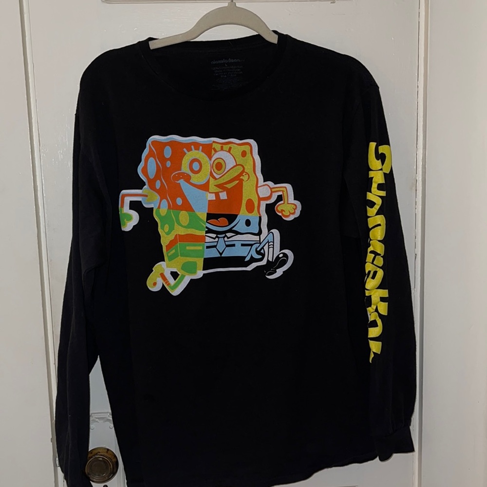 Official Nickelodeon Sponge Bob long sleeve t-shirt.